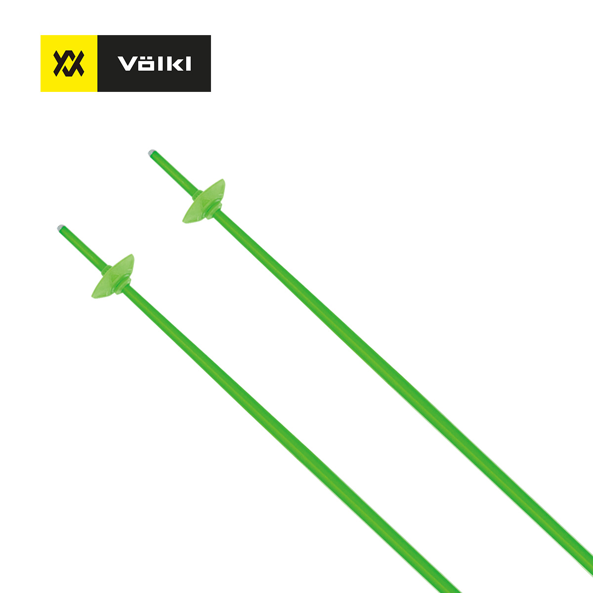 Volkl/沃克滑雪杖双板手杖男女 铝合金滑雪杖 滑雪手杖 绿色 - 图2