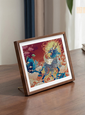 铜师傅《麒麟呈祥（桌面）》