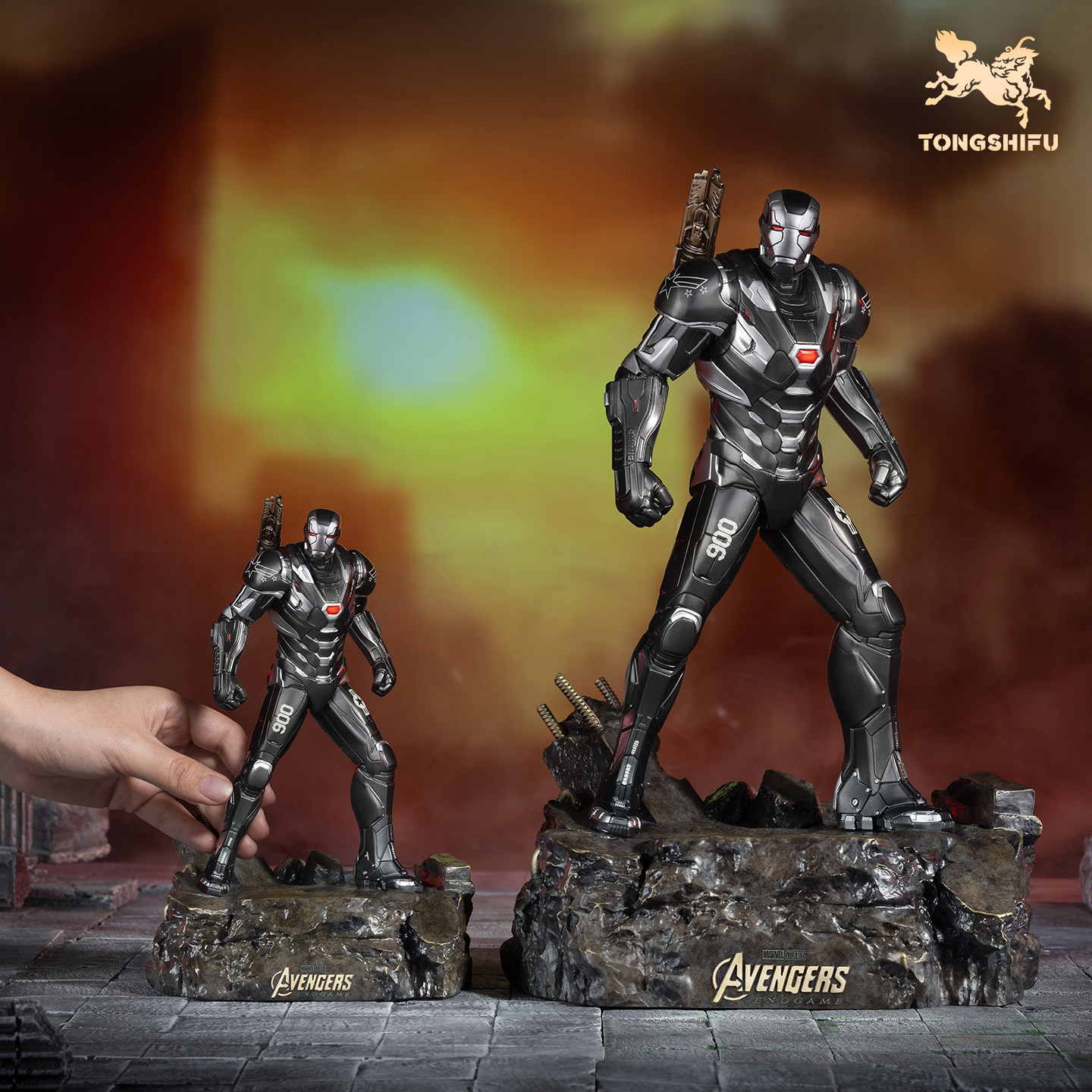 铜师傅《战争机器》漫威系列限量手办 复仇者联盟桌面客厅铜摆件,淘宝优惠券,粉丝福利购,淘宝优惠卷