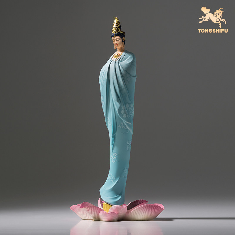 铜师傅《云影》客厅桌面铜观音摆件 家居装饰工艺品,淘宝优惠券,粉丝福利购,淘宝优惠卷