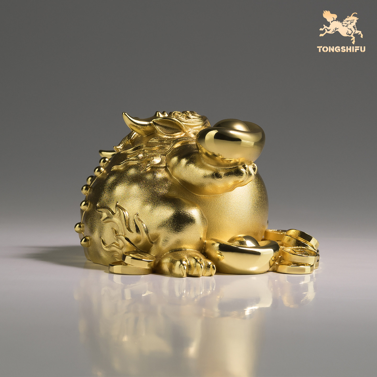 铜师傅《吉祥金蟾》客厅办公室金蟾铜摆件 日进斗金家居装饰品,淘宝优惠券,粉丝福利购,淘宝优惠卷