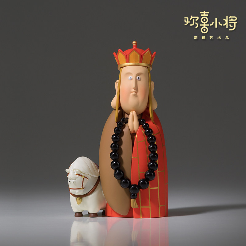 欢喜小将经典故事《萌说西游 》哪吒手办玩偶 孙悟空唐僧桌面摆件