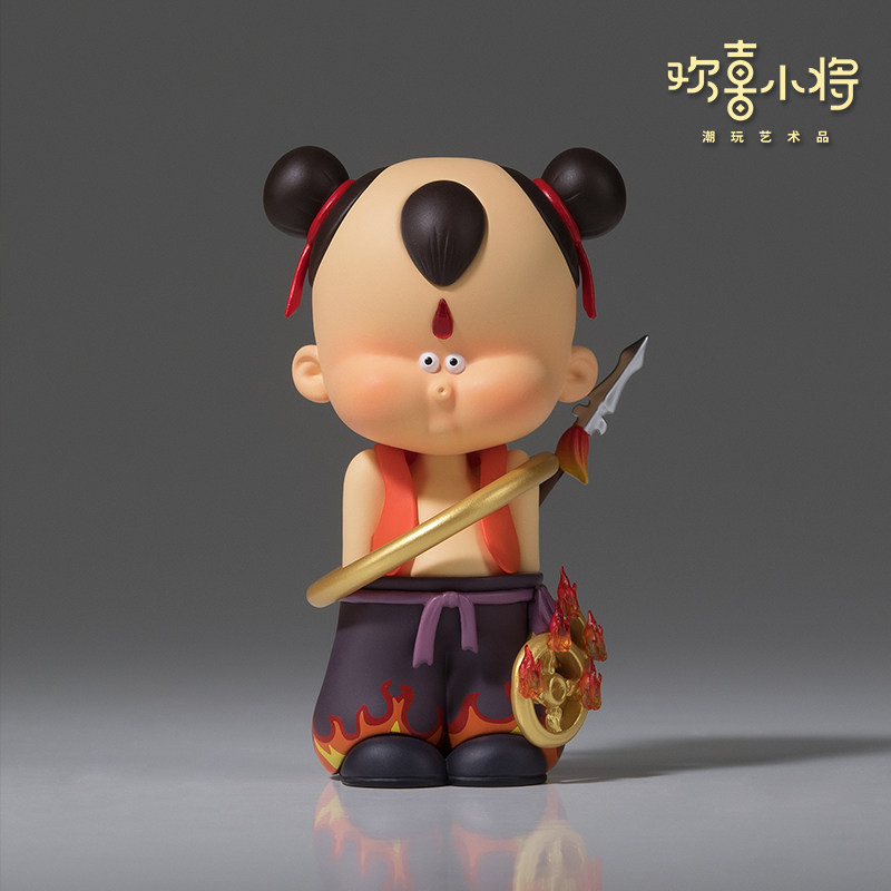 欢喜小将经典故事《萌说西游 》哪吒手办玩偶 孙悟空唐僧桌面摆件