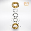 铜师傅铜伴《磁力指环》指环指尖陀螺 EDC解压玩具 把玩神器