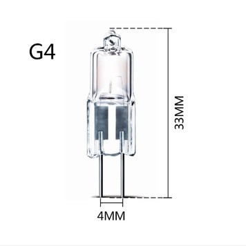 飞利浦灯珠12V10W 20W 二针插式 水晶灯灯珠低压小灯珠G4小插泡 - 图3