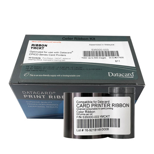 德卡CD800证卡打印机535000-003彩色带CP40CP60黑色带533000-053 - 图3