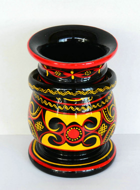 彝族漆器凉山特色工艺品文具送人