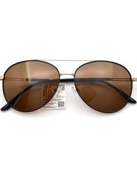 新款偏光太阳眼镜男士墨镜开车专用近视飞行员帕沙蛤蟆镜J3387