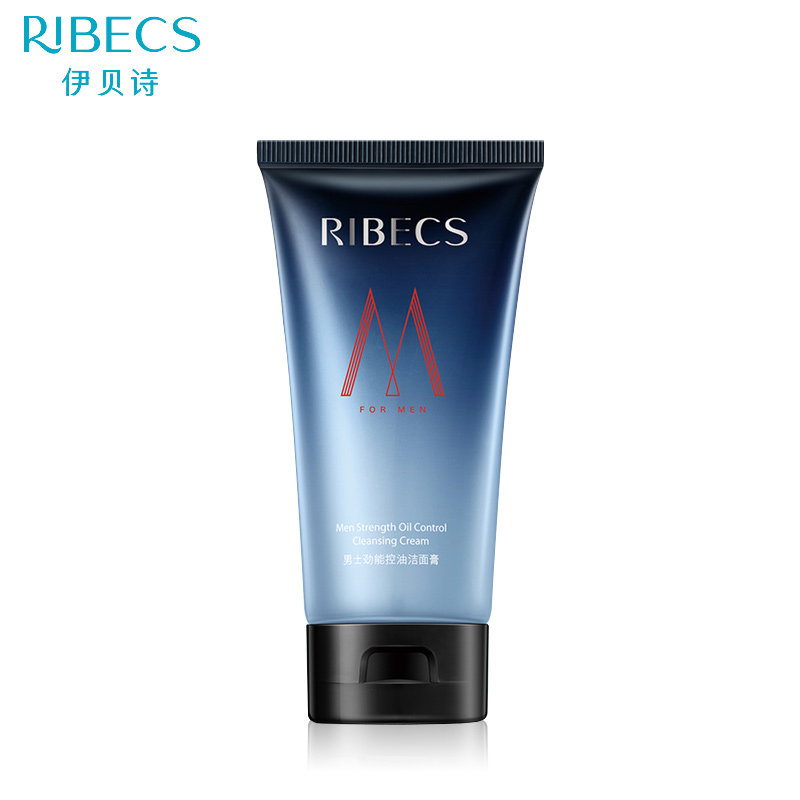 伊贝诗男士劲能深层清洁补水洁面膏 颜妆化妆品男士洁面