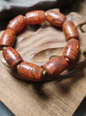 一到九眼时尚饰品玛瑙玉髓民族风