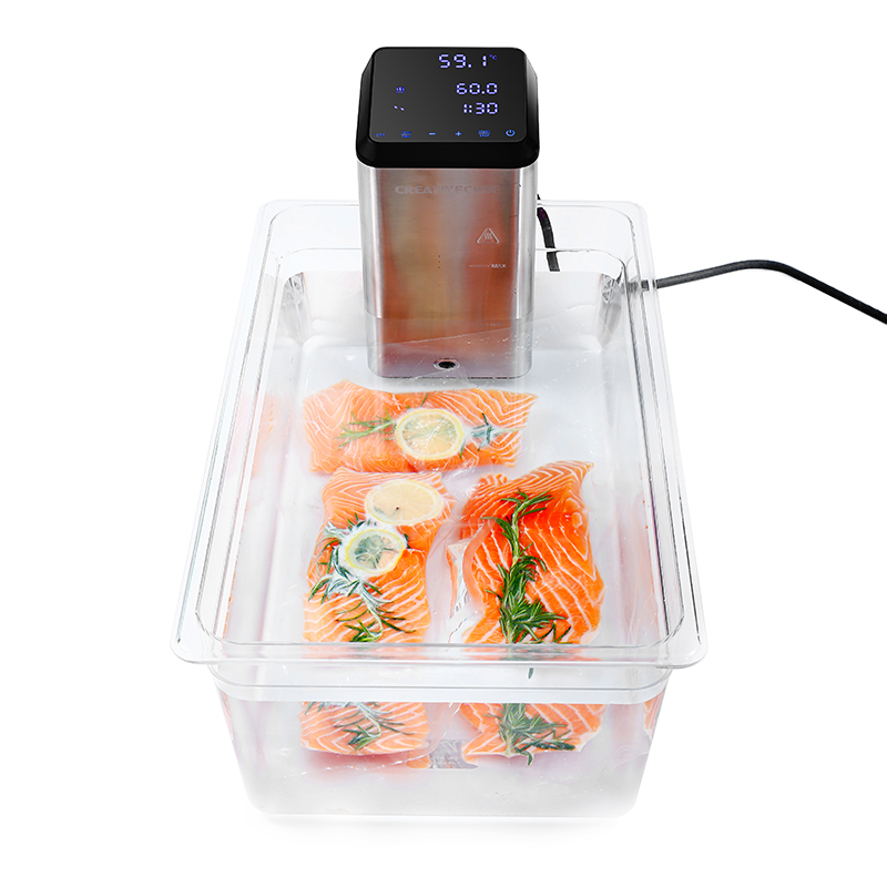 低温慢煮食品不锈钢水箱容器 Sous Vide烹饪浴盆水箱容器慢煮棒锅 - 图3