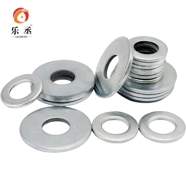 Galvanized flat pad metal gasket