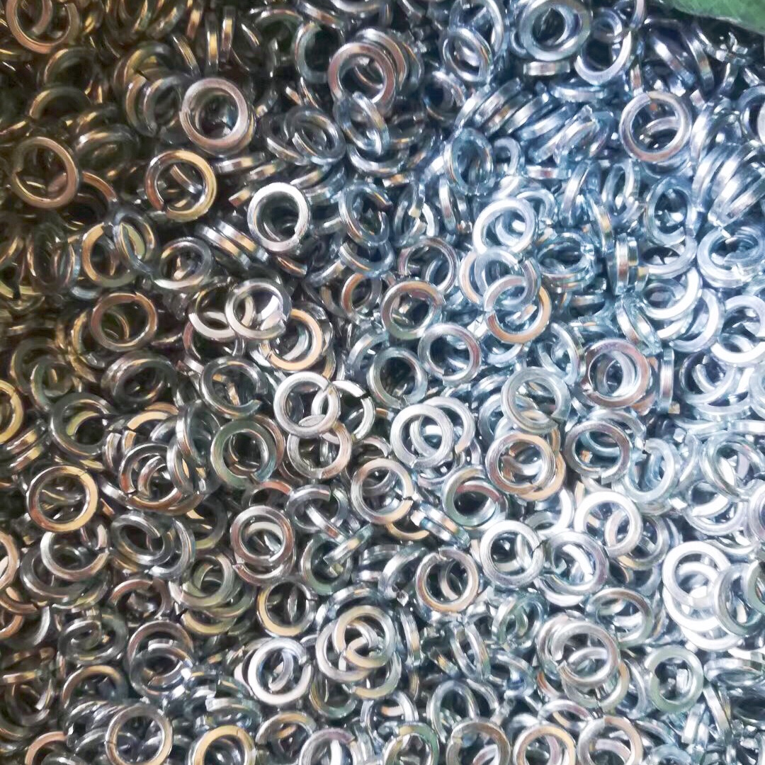 镀锌弹垫弹簧垫圈弹簧垫片开口垫圈弹圈M5M6M8M10M12M16M18M20M24 - 图2