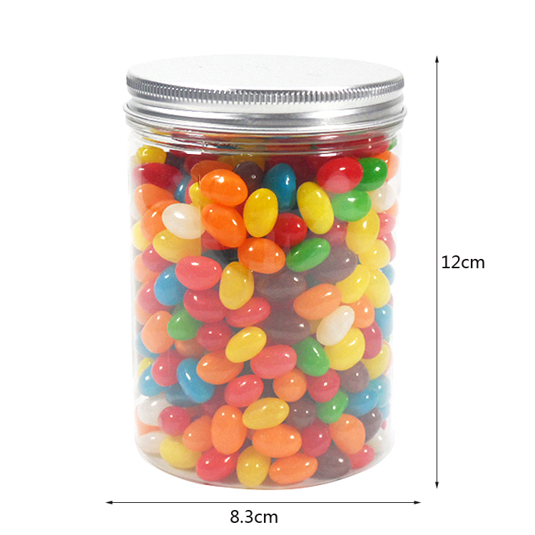 吉利豆糖果400g/瓶七彩豆彩虹糖啫喱糖水果味软糖烘焙糖果零食 - 图2