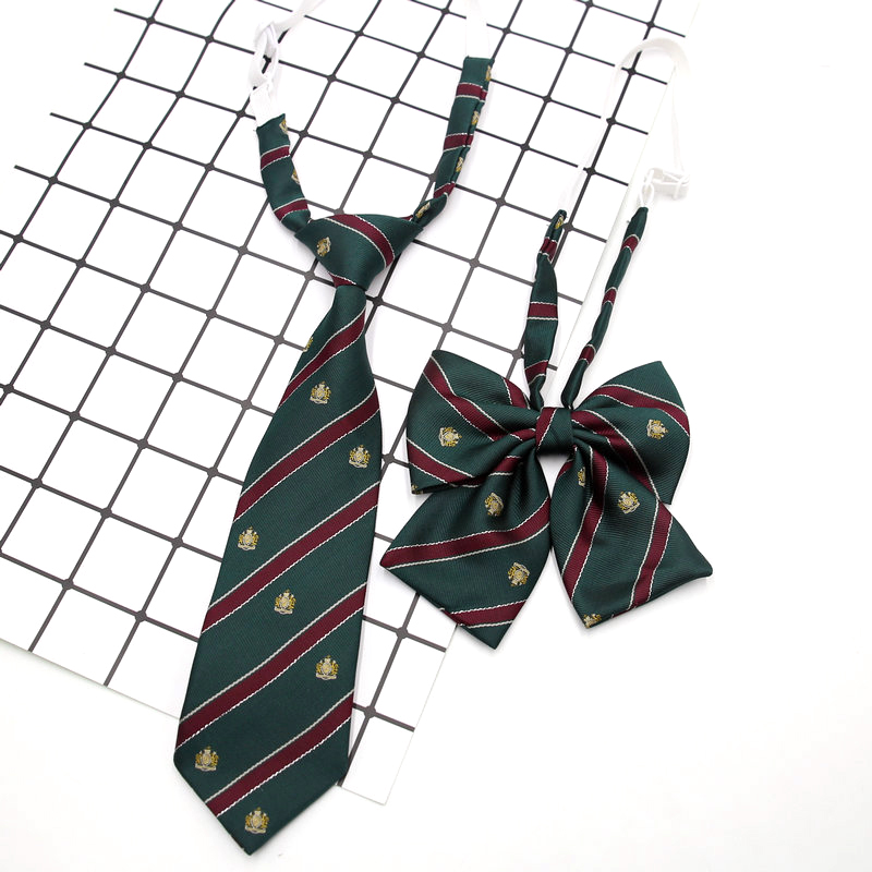 男女童装领带幼儿园小学生校服领带班服园服领带儿童学院风领花 - 图2