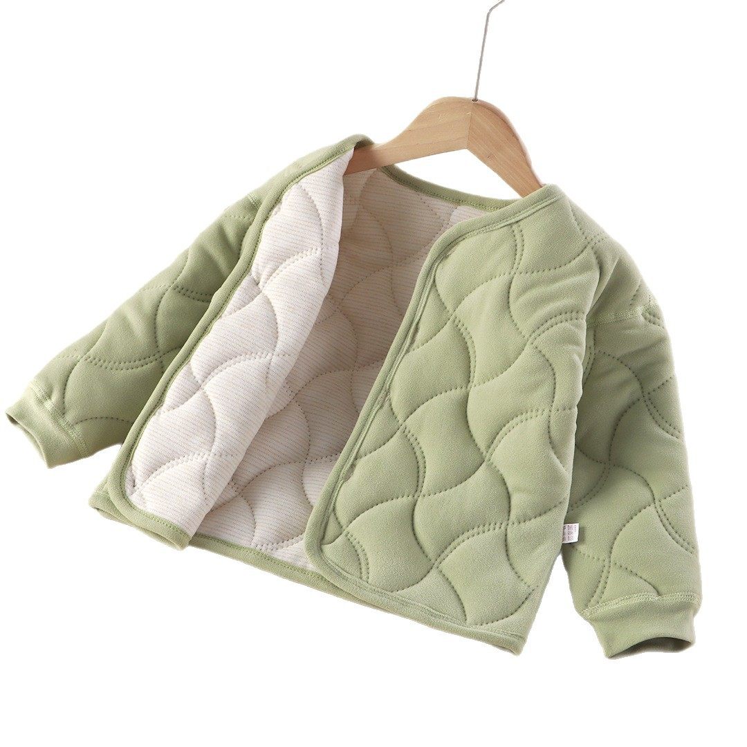 儿童棉服男童校服神器2025新款女童内胆棉袄宝宝洋气上衣夹棉外套,淘宝优惠券,粉丝福利购,淘宝优惠卷