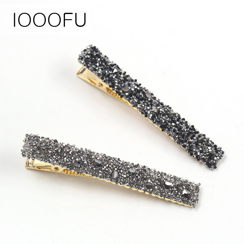 bling少女网红侧边韩国甜美刘海夹 旺千福发饰