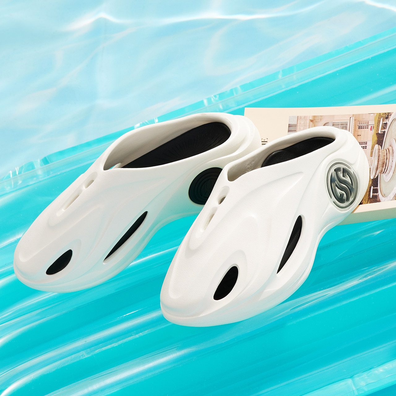 361游鲸2洞洞鞋男鞋2026夏季新款运动拖鞋情侣凉拖凉鞋户外沙滩鞋