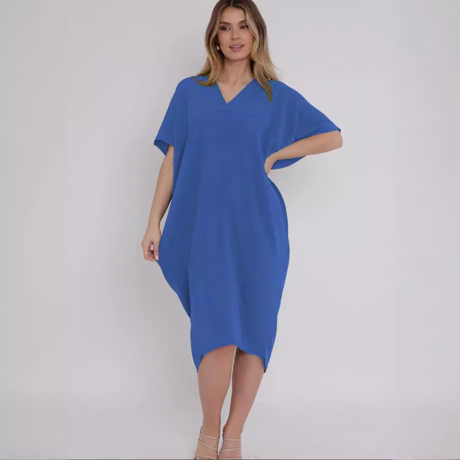 2024 Summer Women's Split Mid Length Dress女开叉中长款连衣裙,淘宝优惠券,粉丝福利购,淘宝优惠卷