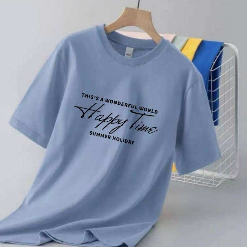 【清仓捡漏】新疆棉大码短袖纯棉男女生夏季新款短袖上衣百搭t恤