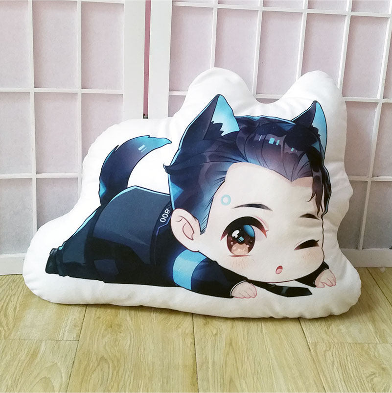 底特律变人康纳周边异形抱枕动漫二次元毛绒公仔靠垫,淘宝优惠券,粉丝福利购,淘宝优惠卷
