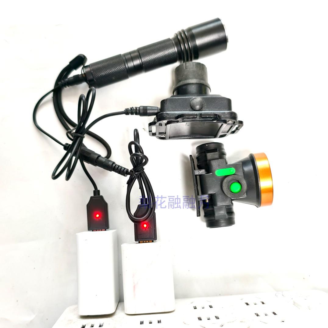 LED CREE Q5 XML T6 强光手电筒 锂电池 充电器 电源线 - 图3