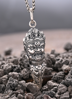 吾岸同款原版S925纯银项链吊坠