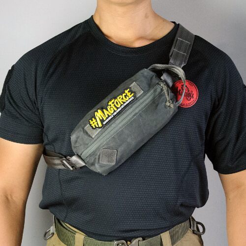 台湾产MAGFORCE麦格霍斯台马战术装备3308腰包男户外杂物袋小号 - 图0
