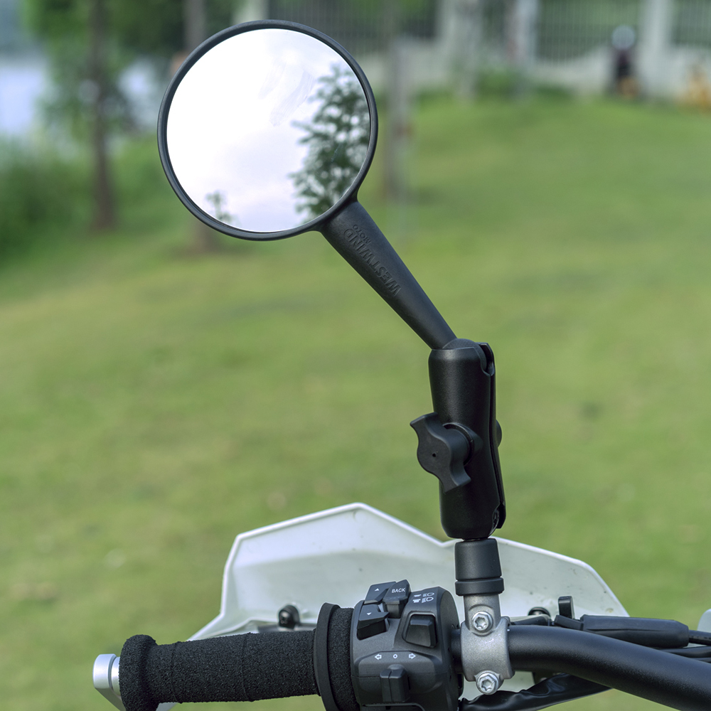 WESTWIND西风可折叠后视镜探险ADV车越野摩托车防眩目折叠后视镜 - 图1