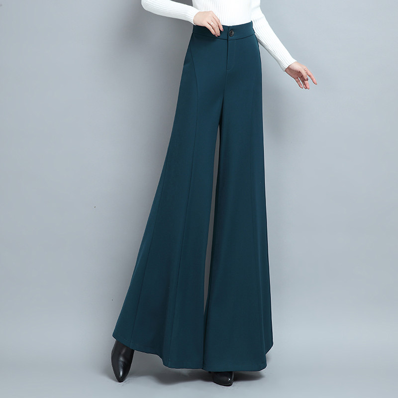 qslz /清水灵籽阔腿裤女休闲裤子 清水灵籽休闲裤