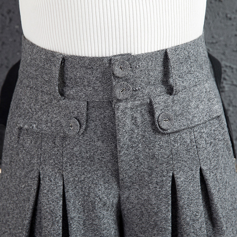 qslz /清水灵籽秋装新款显瘦长裤子 清水灵籽休闲裤