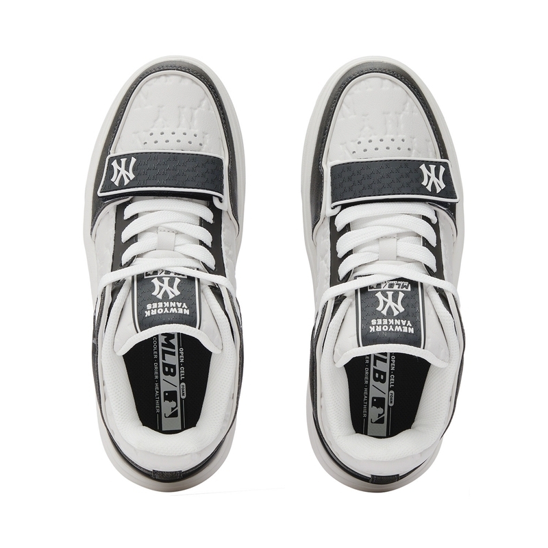 MLB休闲鞋男女同款NY老花经典复古运动休闲鞋3ASXCMM4N - 图3