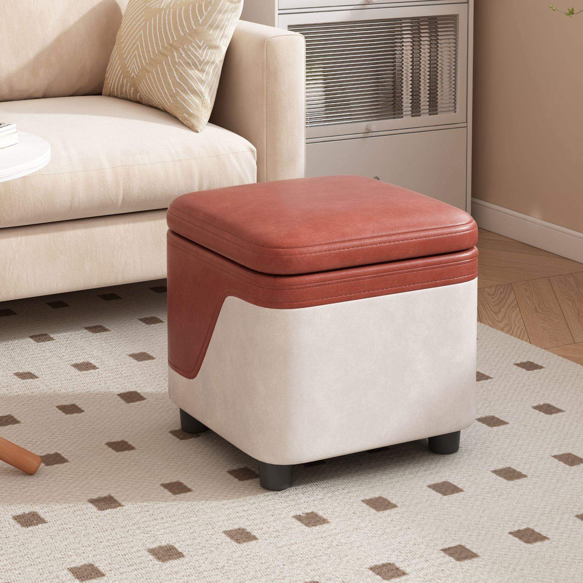 凳子家用矮凳沙发垫脚凳网红茶几凳实木板凳可储物矮凳入户换鞋凳,淘宝优惠券,粉丝福利购,淘宝优惠卷