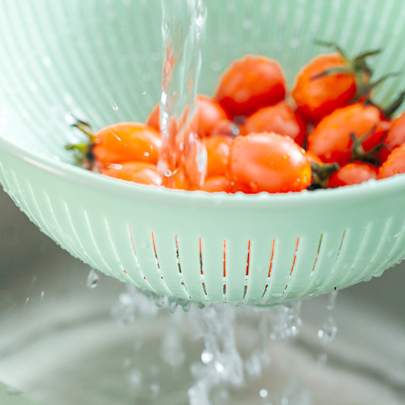 日本进口ASVEL 抗菌沥水篮带手柄耐高温淘米盆洗菜果蔬篮滤网捞勺,淘宝优惠券,粉丝福利购,淘宝优惠卷