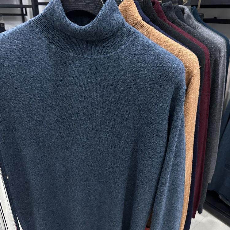 雪豹男士羊毛衫2025新款冬款高领毛衣青藏绒羊绒衫雪马打底针织衫,淘宝优惠券,粉丝福利购,淘宝优惠卷