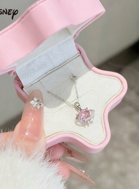 迪士尼精致时尚小众设计星球项链