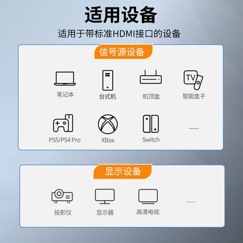 TCL电视机高清线4K适用雷鸟HDMI连接线2.1数据线8K加长机顶盒电脑 - 图2