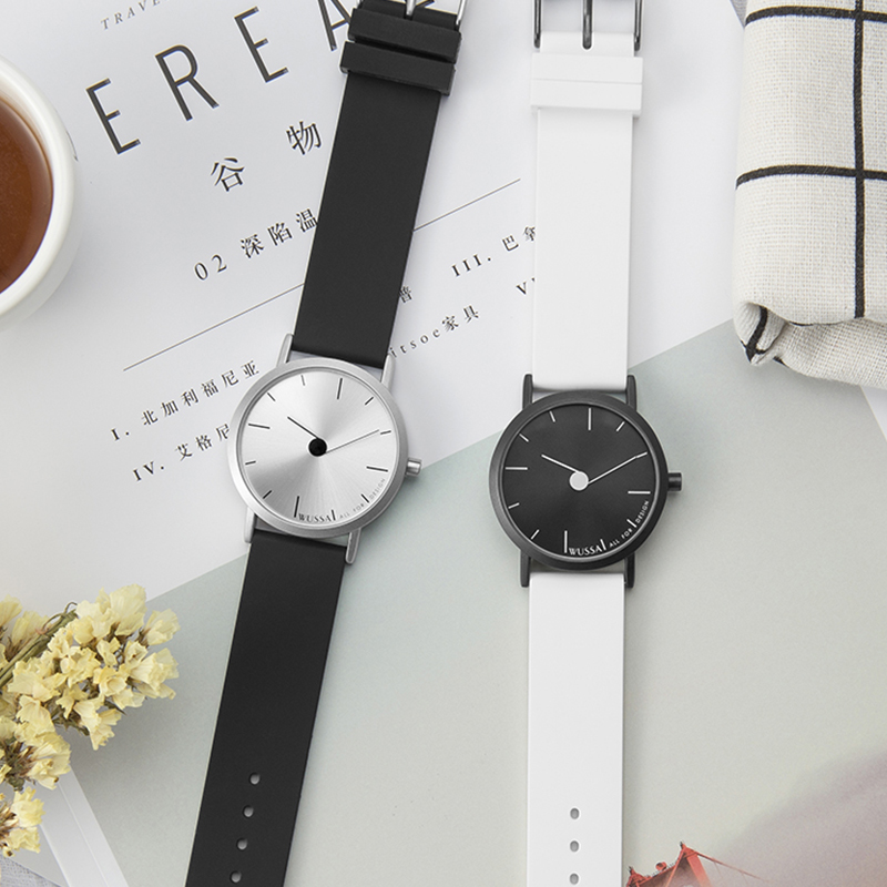 【特价】wussa舞时学生简约情侣表 wussa国产腕表