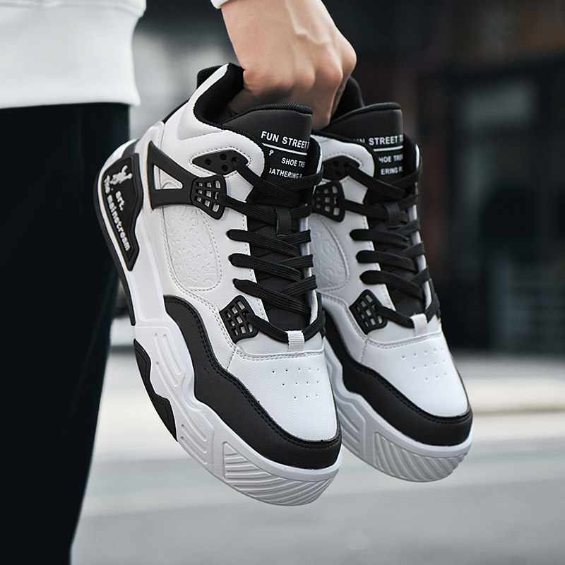 乔丹格兰冬季篮球鞋男青少年高帮厚底减震运动鞋男皮面时尚板鞋男,淘宝优惠券,粉丝福利购,淘宝优惠卷