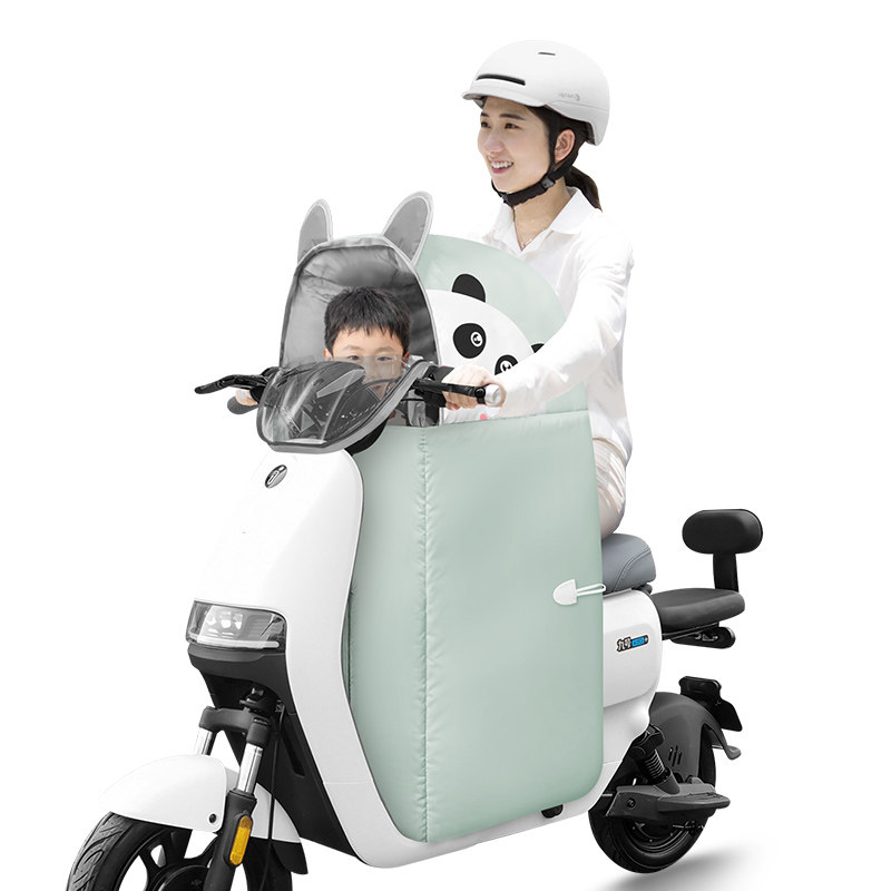 电动车挡风被儿童前座椅分体亲子开叉防风罩双面防水冬季四季通用,淘宝优惠券,粉丝福利购,淘宝优惠卷