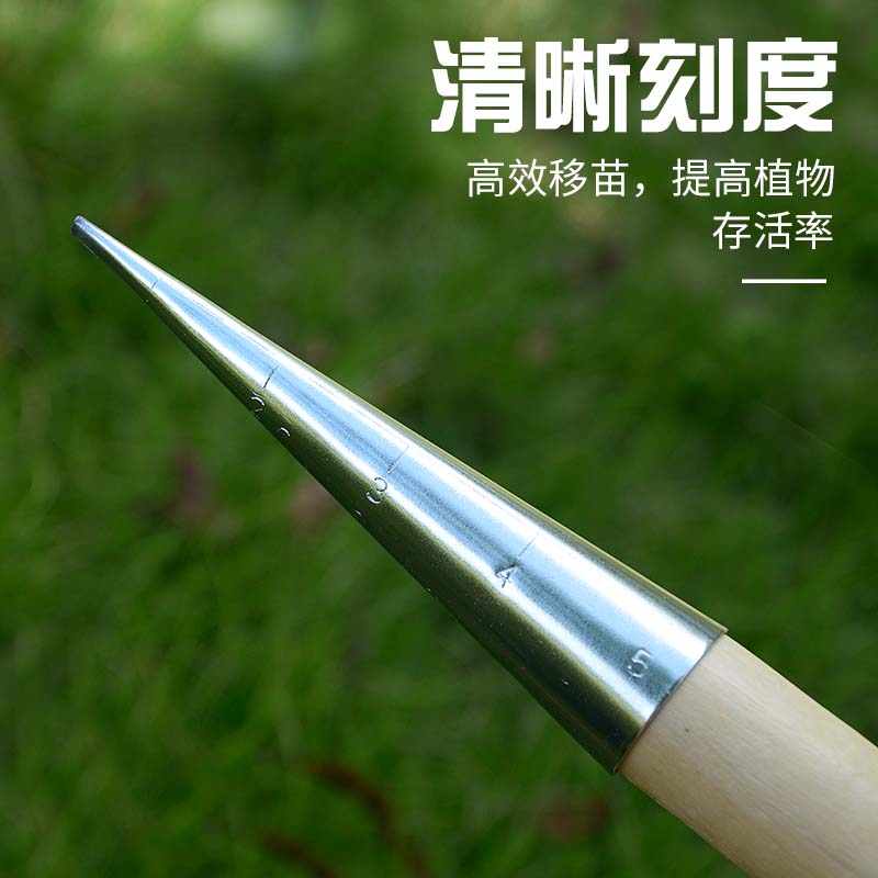 种菜专用工具神器育苗追肥移栽播种打孔小工具家用园艺打洞移苗器 - 图2