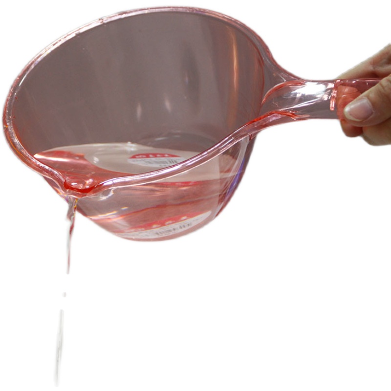 水勺厨房舀水瓢家用长柄塑料大号创意加深厚水舀子水漂洗头水勺子 - 图3