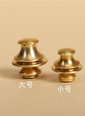 DIY黄铜弹簧锁扣皮具手工五金