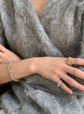 coldframe/Leicozy韩国小众复古vintagehandmadechain手链韩版