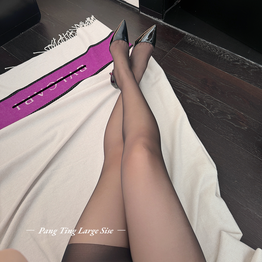 胖婷大码定制微胖mm「丝滑0D」大码200斤可穿高级性感超薄丝袜 - 图0