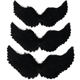 Halloween feather wings props ສີດໍາ devil costume