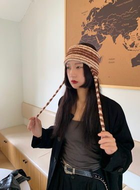 秋冬护耳帽空顶柔软逛街休闲女