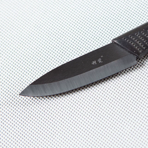 利瓷 3 -INCH Керамический фруктовый нож Черный фарфоровый нож с ножом нарезанный нож Бутик Керамический нож легко чистить без ржавчины
