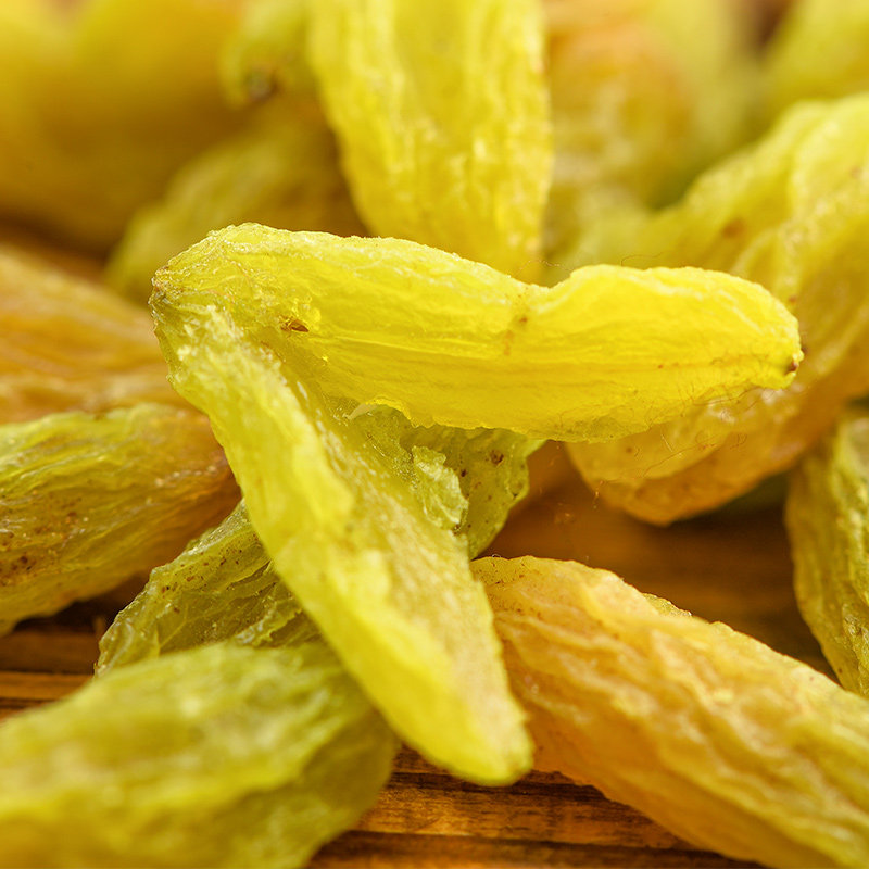 【憨豆熊】无核250g特产散装绿葡萄干 憨豆熊葡萄干