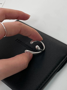 小众设计开口戒指女轻奢高级感独特个性时尚食指戒指2025新款爆款